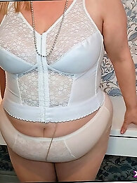 Erotic mamas are taking off their dress for a photoshoot