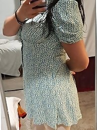 A mature woman is having fun with a young boy in the bedroom